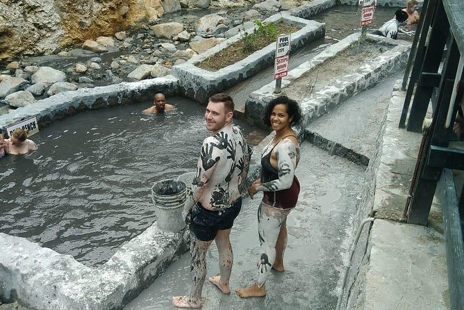 St Lucia Shore Excursion: Land & Sea Tour - First views of the Pitons near Soufriere