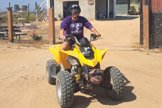 Thrilling ATV Ride Through Vineyards with Port Pickup - Cruise Timing and the Back-to-Ship Promise