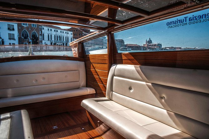 Venice Private Arrival Transfer by Water Taxi: Cruise Port to Central Venice - The private motorboat ride through Venice