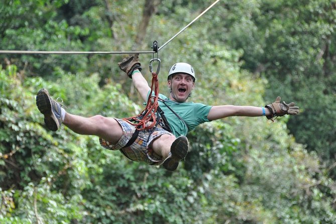Zipline Canopy Tour & Tortuguero Canal Boat tour. Shore Excursion from Limon - From the Limon pier to the canal